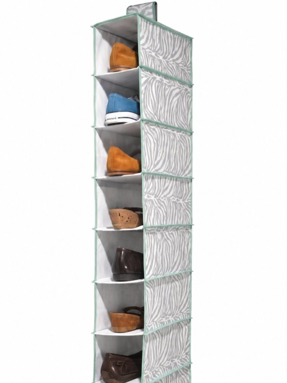 Closet Shoe Organizer | Cul-de-sac Leopard Design Holds Up To 10 Pairs Of Shoes